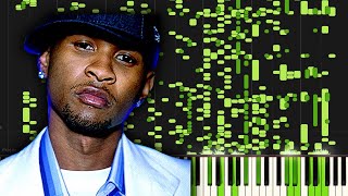 Usher Feat. Lil Jon & Luda - Yeah! but plays piano after converting to MIDI file