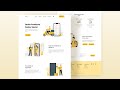 Responsive Website Design Using HTML Sass & JavaScript 🚚 | Delivery Landing Page