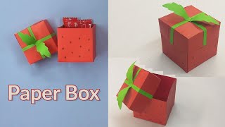 DIY Paper Box for Gift & Surprises