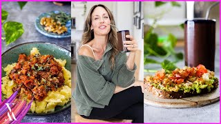 What I Eat in a Day // High Fiber Vegan Meals For Weight Loss + My Exercise Routine 👟