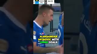 MindBlowing HatTrick by Aleksandar Mitrovic in Cascico Showdown #footballhighlights #football