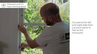 HOW TO:  Draught Seal Your Sash Windows Using Ecobead