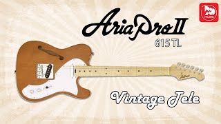 [Eng Sub] ARIA615-TL Modern Classics vintage telecaster