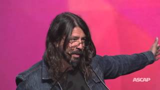 Dave Grohl Presents KISS with ASCAP Founders Award - 2015 ASCAP Pop Awards