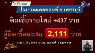 คลัสเตอร์ รง.แคลคอมพ์ ยอดพุ่ง - ดำเนินคดีเด็ดขาด คนขับรถตู้แอบขนแรงงานต่างด้าว