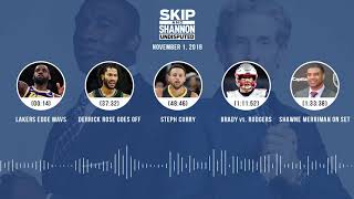UNDISPUTED Audio Podcast (11.01.18) with Skip Bayless, Shannon Sharpe & Jenny Taft | UNDISPUTED