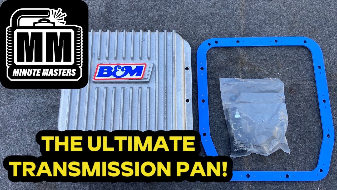 How To Install An Aluminum B&M Transmission Pan | 1995 Ford F150 - YouTube