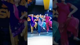 beautiful girl's bhangra performance on khabbi seat by ammy virk /bhangra  on new punjabi song