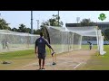 pakistan bowling coach vernon philander with pakistan pacers at the nets. wehavewewill t20worldcup