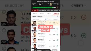 Qualifier CSK vs GT Dream 11 team prediction today ipl match #ipl #csk #msdhoni #ipl2023 #cricket