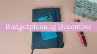 Budgetplanung Dezember 🏦💵