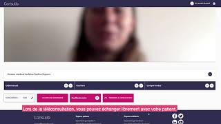 Téléconsultation médecin sous-titrée