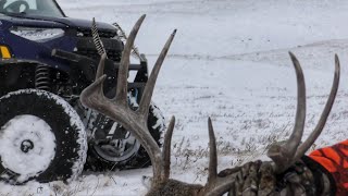 Deer Hunting Montana in a Snowstorm