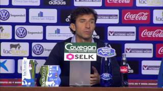 Rueda de prensa de Luís Milla tras el Osasuna (4-0) CD Lugo