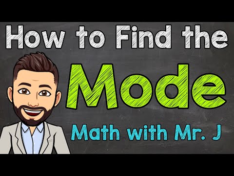 How can we find mode?