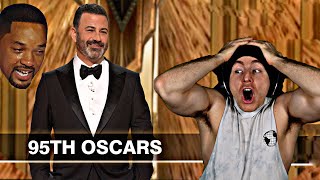 Jimmy Kimmel Roasts Will Smith at the Oscars for Slapping Chris Rock