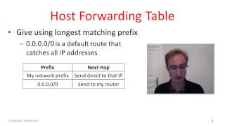 Week 4 - IP forwarding