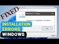 ☑️ Windows 11 Installation Errors and How to Fix Them