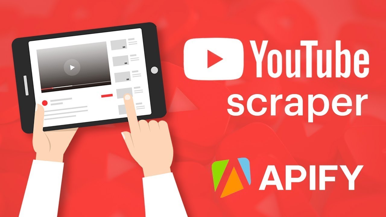 How To Extract Data From YouTube With YouTube Scraper - YouTube