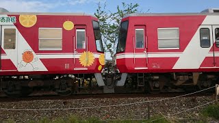 遠鉄2003F+1001F 上り第30列車 遠州西ヶ崎駅～積志駅 通過