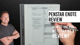 Penstar E-ink Tablet Review | Digital Note-taking