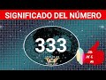 NUMEROLOGÍA🤍Significado del número 333 Numero 333 en lo espiritual🙏numero 333 NUMERO