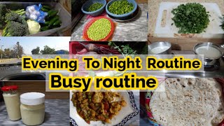 Evening to Night Routine vlog|2022 Night Routine | Relaxing & Productive| Cozy Evening Routine