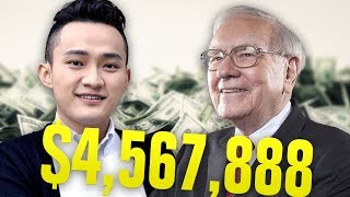 Tron Founder Strikes ABSURD DEAL With Warren Buffet