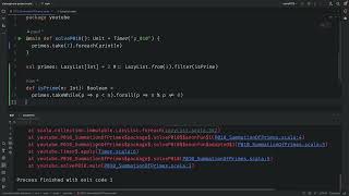 Project Euler 10: Summation of Primes (scala worked solution)