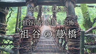 【徳島 三好】祖谷渓の絶景と恐怖のかずら橋【二人旅】徳島 山と温泉旅