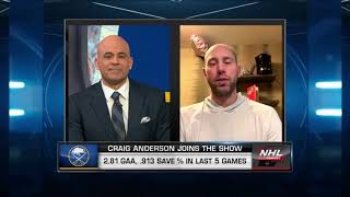 Craig Anderson on NHL Tonight (3/15/2022)