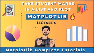 Lec 5: Matplotlib Tutorial | Important Questions in Matplotlib | Hindi