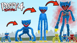 NEW EVOLUTION OF HUGGY WUGGY INJURED POPPY PLAYTIME 4 In Garry's Mod