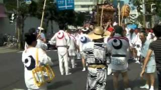 千葉神社宮出し２　2010.8.16