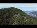 広島県江田島市「陀峯山追の浦渓谷」空撮 ドローン 4k dji maic mini 2