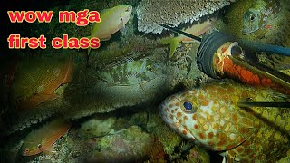 ep489 mga first class na isda ang tumabi sa bagong spot night spearfishing Philippines