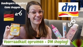 DM shoplog II GOEDKOPER SHOPPEN bij de Duitse Drogist + opruimen van mijn voorraadkast