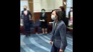 蔡英文会见英国贸易官员 望进一步提升台英关系