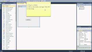 Visual Basic 2010 Tutorial 1: Hello World