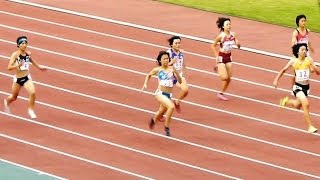 2012岐阜国体 少年女子B 200ｍ 決勝 2012 10 06