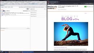 HTTP request smuggling, basic CL.TE vulnerability (Video solution, Audio)
