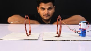 How To Make Wireless Power Transfer System At Home | in a Simple way