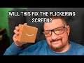 ECHO SPOT TRYING TO FIX FLICKERING SCREEN