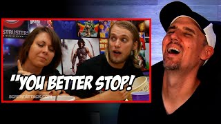 I CAN'T STOP LAUGHING! Reacting to ScrewAttack's Half Gallon Ice Cream Eating Ch