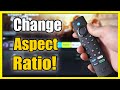 How to Change Aspect Ratio & Screen Size On Amazon Fire TV (Easy Method)