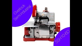 Maquina overlock semi-industrial Sun Special SSH10-6D