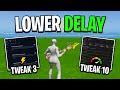 How PROS Get ZERO INPUT DELAY In Fortnite! (Lower Latency)