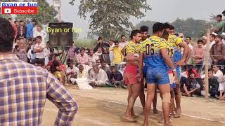 Lakhavati(लखावटी)vs kathura(कथूरा) सेमीफाइनल मैच kabddi tournament ramala, Bagpat