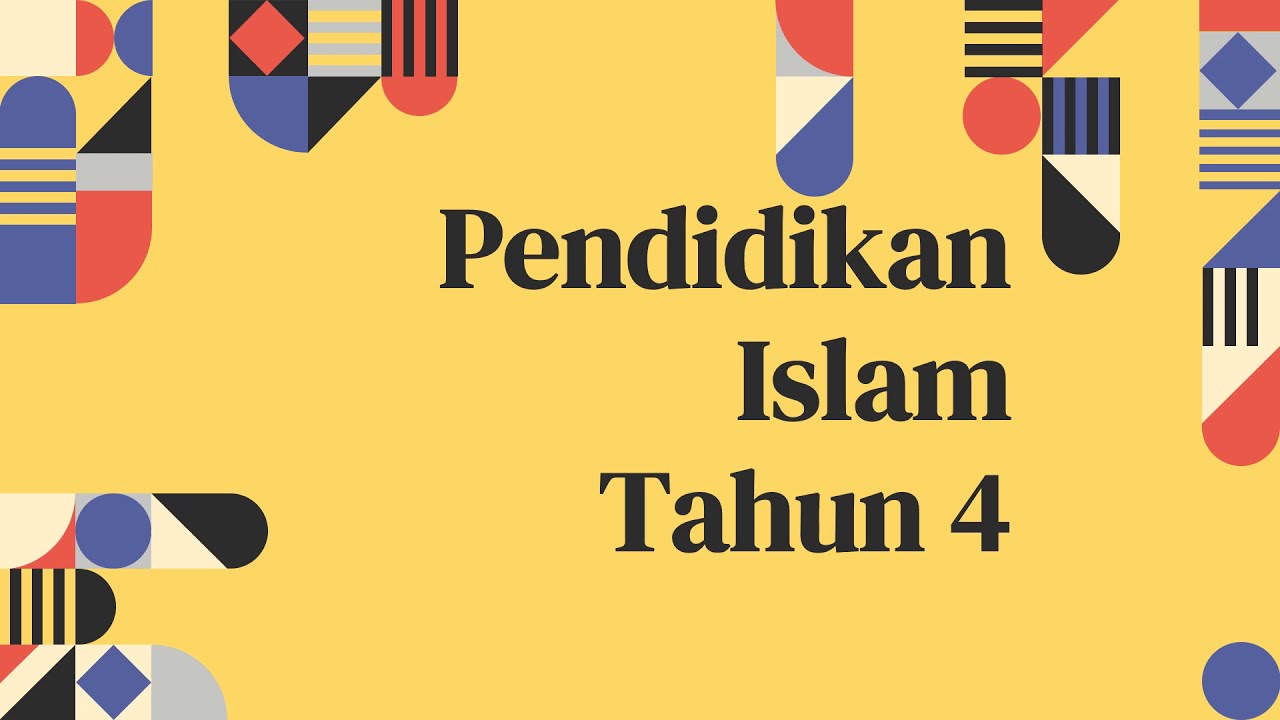 Pendidikan Islam Tahun 4: Mari Bersuci- Part 2 - YouTube