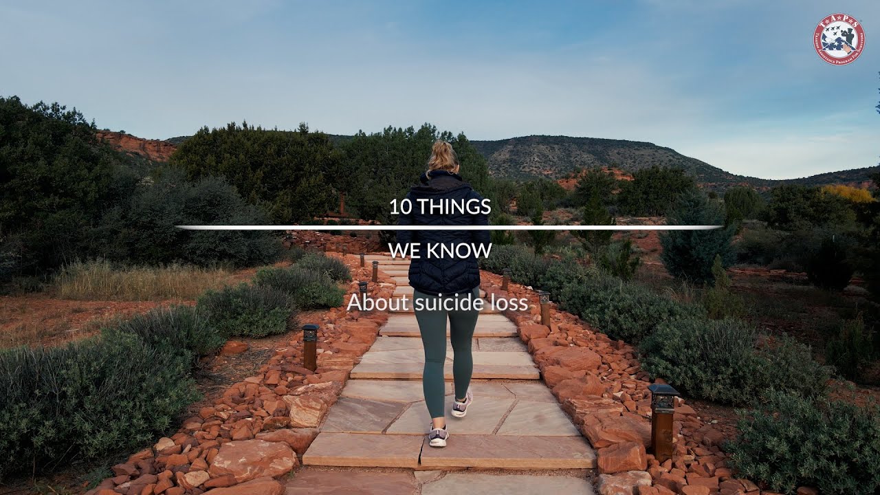 10 Things We Know About Suicide Loss - YouTube